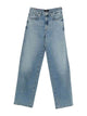 7 For All Mankind Dark Wash Linen Jeans