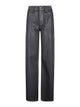 7 For All Mankind Lotta Coated Black