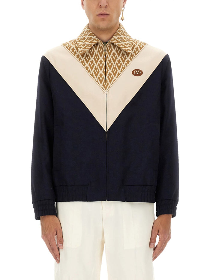 Valentino Multicolour Wool Sports Jackets