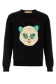 Valentino Garavani Black Cotton Bled Sweater
