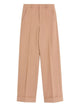 Valentino  Camel-Coloured Wool Trousers
