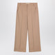 Valentino Camel-Coloured Wool Trousers