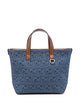 Fendi Blue Cotton Handbags