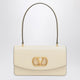 Valentino Garavani Vain Bag In Butter White Glossy Calfskin