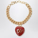 Valentino Garavani Coer Royal Goldtone Metal Bracelet