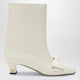 Valentino Garavani Ivory Bowow Ankle Boots