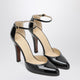 Valentino Garavani  Hi Dolly Black Patent Leather Pumps