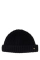 Valentino Garavani Black Wool Beanie Hat