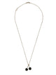 Valentino Garavani Black Bronze Necklaces