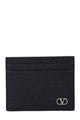 Valentino Garavani Vlogo Signature Card Holder In Black