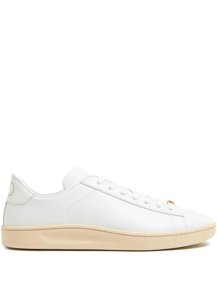 Valentino Garavani White Leather Sneakers