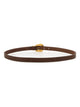 Valentino Garavani Brown Leather Belts