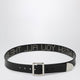 Dagger Black Leather We Wish You All The Best Belt