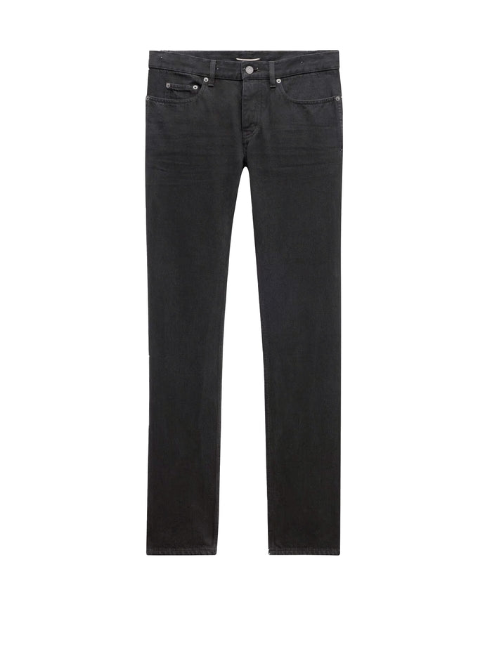 Saint Laurent 100% Cotton Classic Jeans