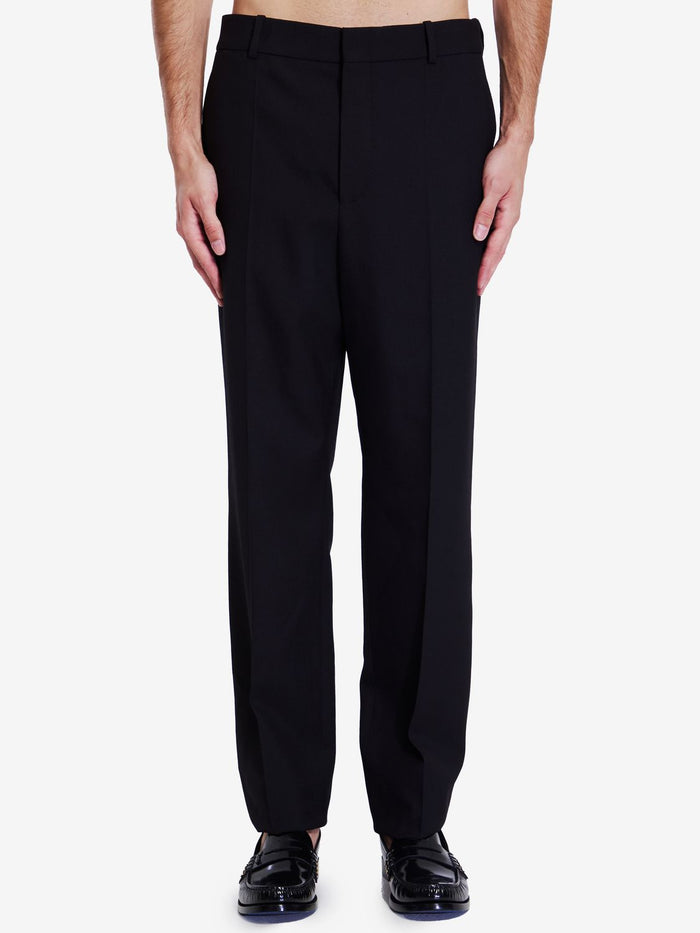 Saint Laurent Wool Gabardine Trousers
