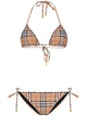 Burberry Vintage Check Triangle Bikini