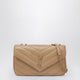 Saint Laurent Medium Light Brown Loulou Leather Bag