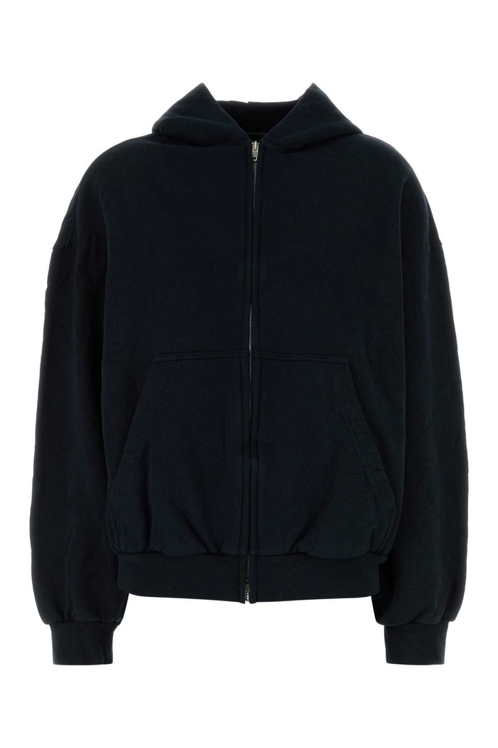 Balenciaga Flipped Zippered Sweatshirt