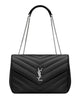Saint Laurent Loulou Large In Matelassé Lambskin