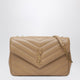 Saint Laurent Loulou Large Light Brown Leather Bag