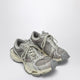 Balenciaga Multicolor Synthetic Leather And Mesh Stapler Sneakers