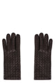 Bottega Veneta Woven Leather Gloves