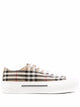 Burberry Cotton Calf Leather Flat Shoes