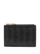 Bottega Veneta Woven Card Holder With Zipper