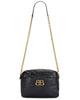 Balenciaga Monaco S Black Bag With Golden Chain Logo