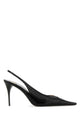 Saint Laurent Black Leather Babylone 90 Pumps
