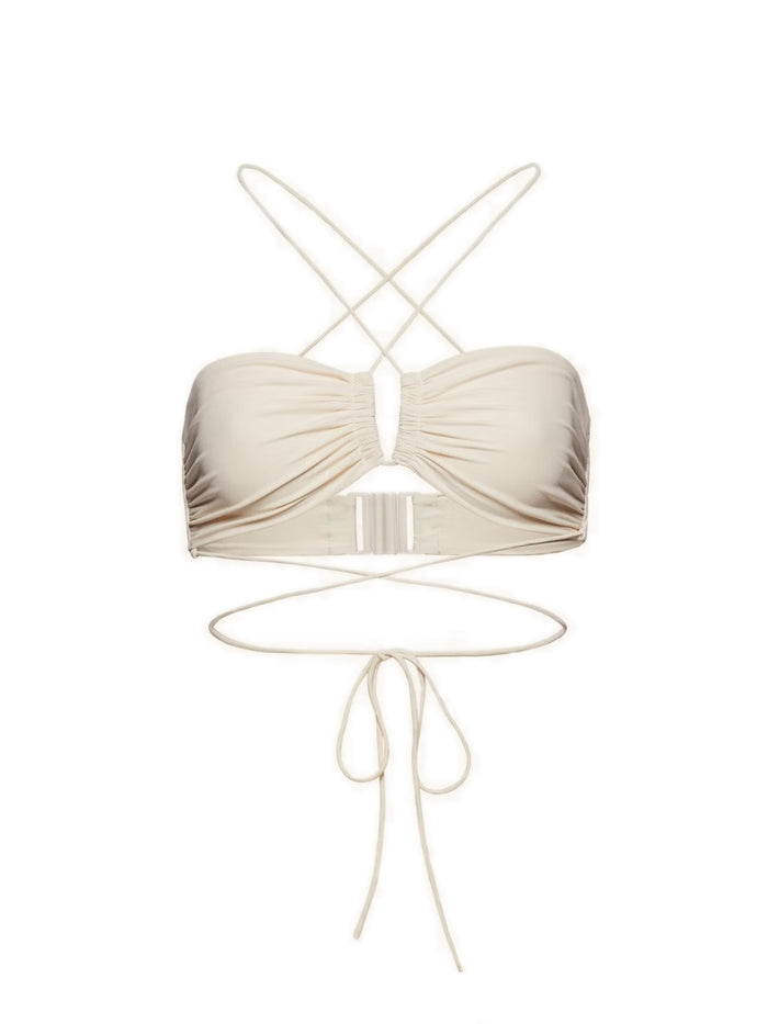Magda Butrym Bandeau Bikini Top