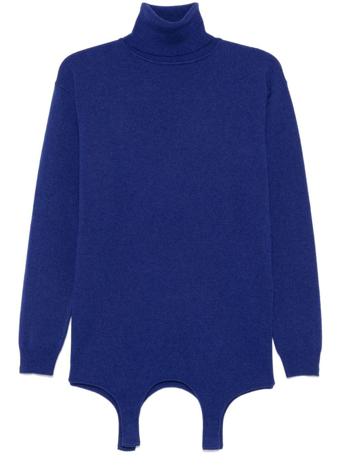 Saint Laurent Electric Blue Cashmere Sweater