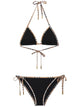 Burberry Check Detail Triangle Bikini