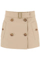 Burberry Mini Trench Skirt