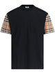 Burberry Black Cotton T-Shirt