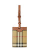 Burberry Nameplate Porte Adresse Check