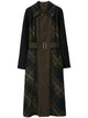 Burberry Embroidered Gabardine Bradford Trench Coat