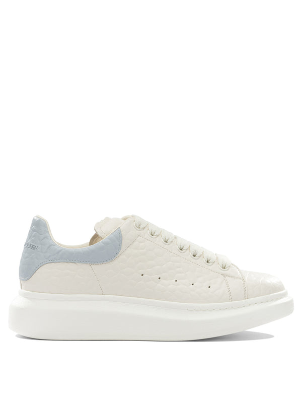 Alexander Mcqueen White Leather Sneakers