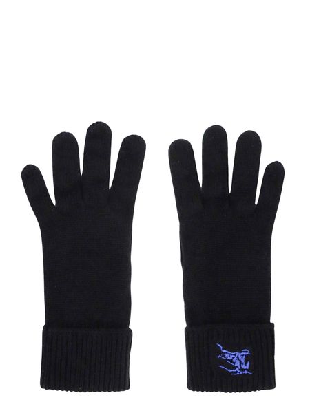 Burberry Black Cashmere Blend Gloves