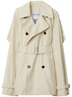 Burberry Double-Breasted Button Fastening Belted Coat