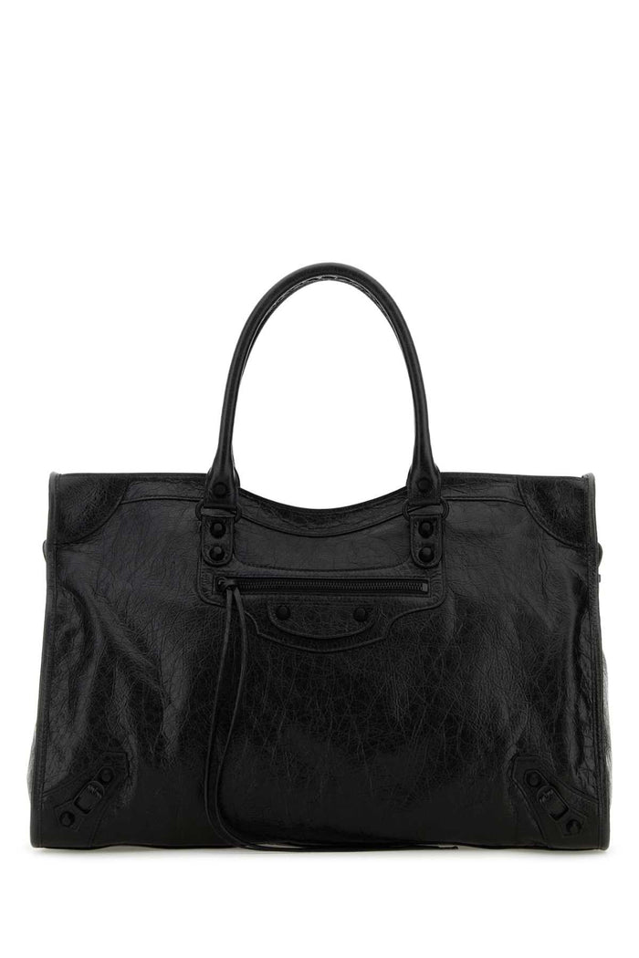 Balenciaga Le City Bag Large In Black