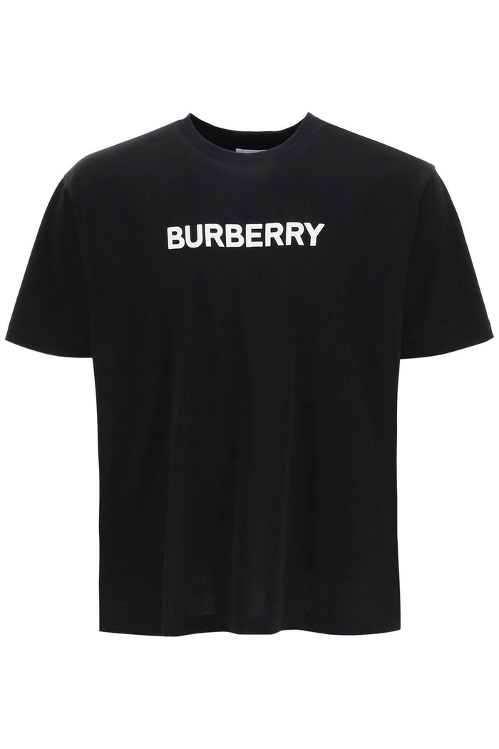 Burberry Black Cotton T-Shirt