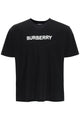Burberry Black Cotton T-Shirt