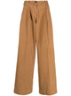 Gabriele Pasini Wide Leg Cotton Trousers