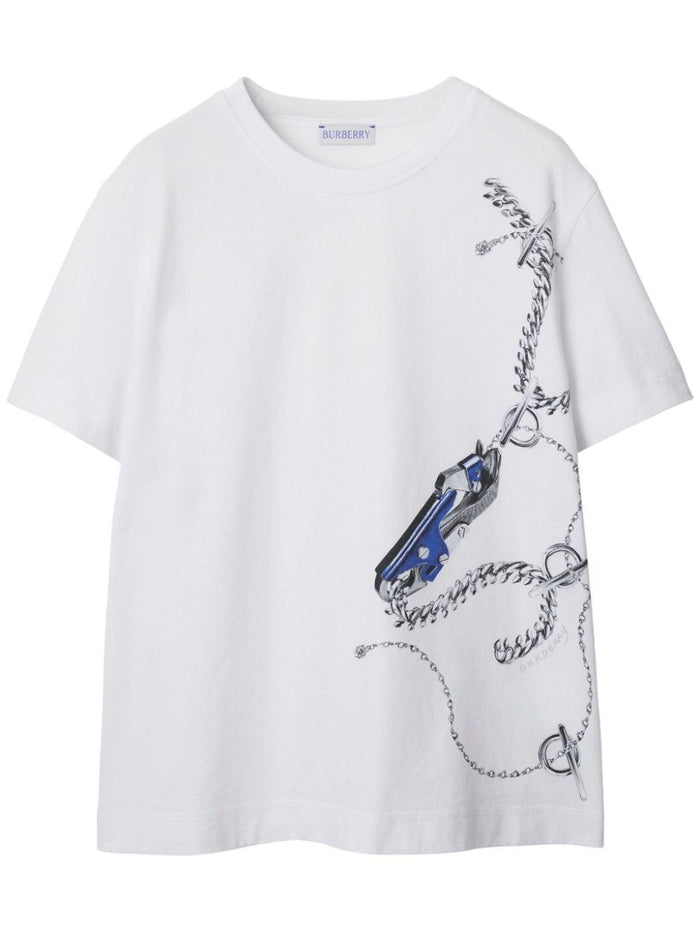 Burberry 100% Cotton T-Shirt