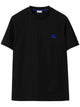 Burberry Black Cotton Clothing T-Shirts And Polos
