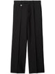 Burberry Wool And Silk Blend Trousers