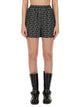 Burberry Printed Silk Shorts
