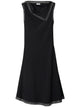 Burberry Black Satin Dress