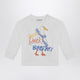 Burberry White Sweatshirt With Logo Print